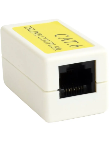 Adaptador H/H CAT6 RJ45 UTP