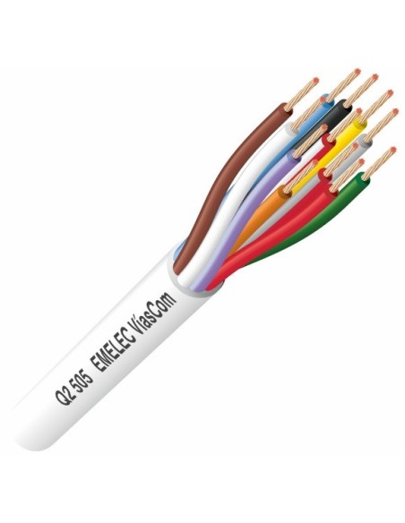 MANGUERA DE  16X0.22mm CABLE TRENZADO BLANCO