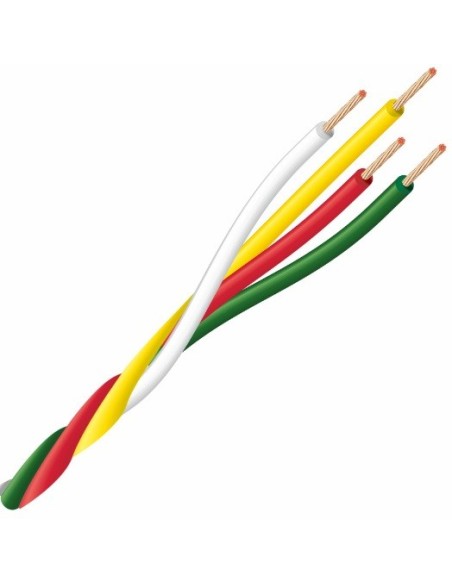 Cable 4x0.20mm² INTERCOMUNICACION TRENZADO