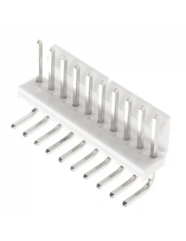 CONECTOR MOLEX MACHO PCB CODO 10 CTS PASO 3'96MM