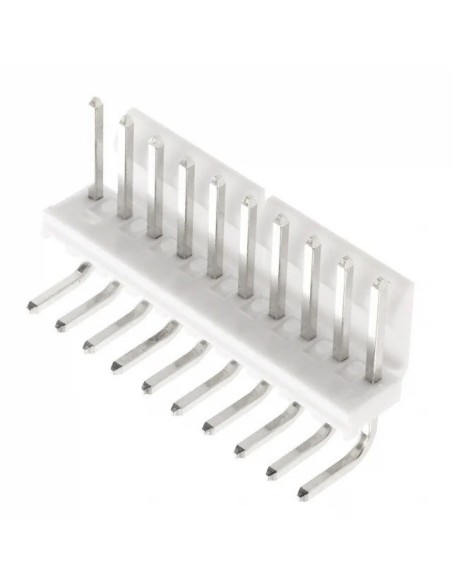 CONECTOR MOLEX MACHO PCB CODO 10 CTS PASO 3'96MM