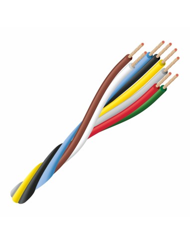 CABLE 8x0.20mm² INTERCOMUNICACION TRENZADO