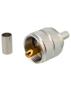 CONECTOR UHF MACHO CRIMPAR RG-213