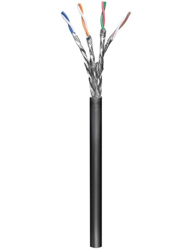 Bobina de 100 metros CAT6/A EXTERIOR