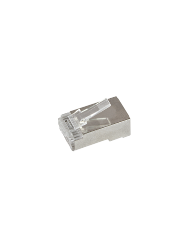 Bolsa 50 conectores RJ45 CAT6 STP Pasante