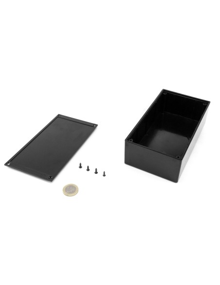 CAJA PLASTICO NEGRA 170X93X51mm