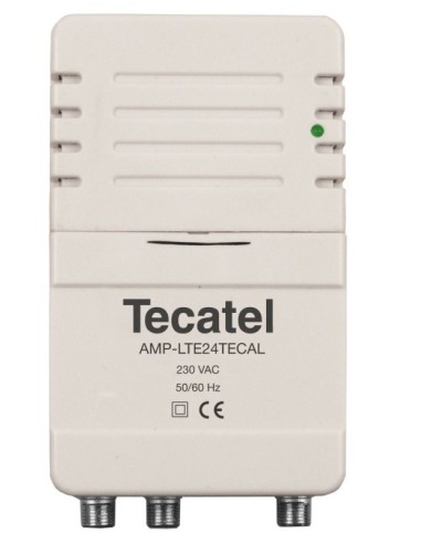 AMPLIFICADOR TDT DIGITAL INTERIOR 24DB LTE700 2 SALIDAS