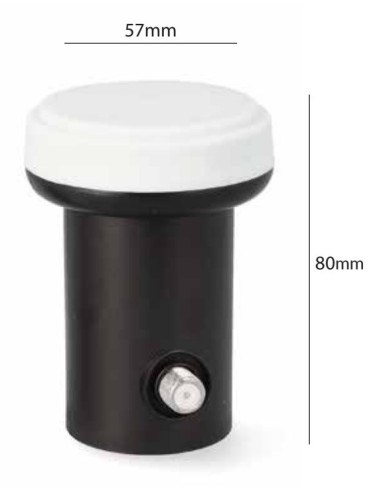 LNB UNIVERSAL 1 SALIDA FULL HD-4K-UHD-3D