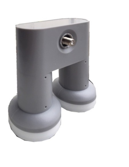 LNB MONOBLOCK UNIVERSAL 2 SATELITES 6º