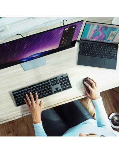 RATON WIRELESS/BLUETOOTH NEGRO