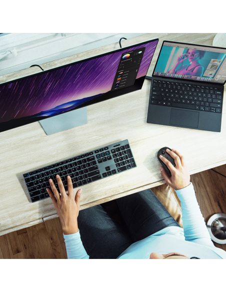 RATON WIRELESS/BLUETOOTH NEGRO