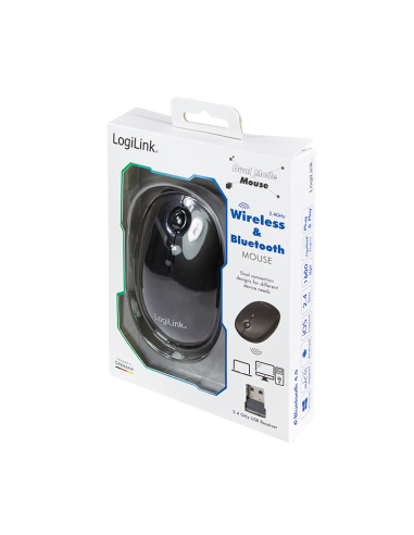 RATON WIRELESS/BLUETOOTH NEGRO