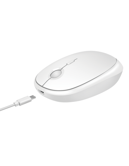 RATON WIRELESS/BLUETOOTH BLANCO