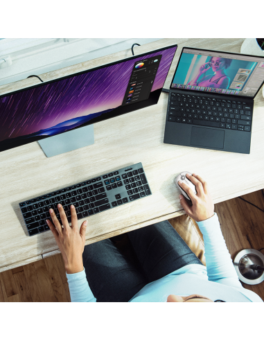 RATON WIRELESS/BLUETOOTH BLANCO