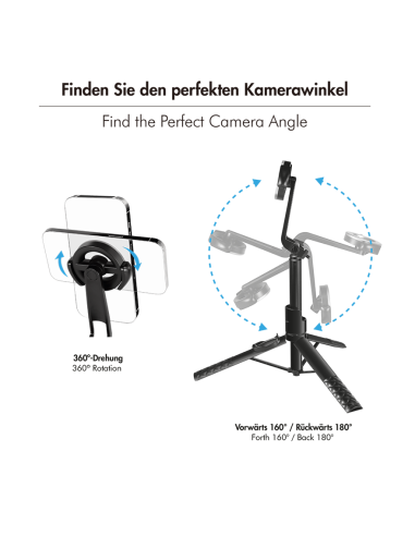 PALO SELFIE CON TRIPODE Y MAGNETICO