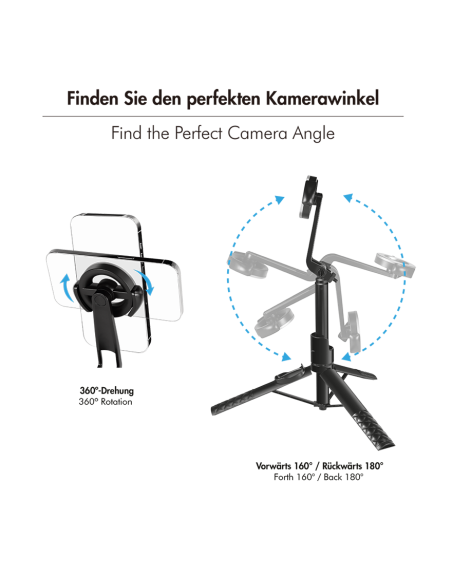PALO SELFIE CON TRIPODE Y MAGNETICO