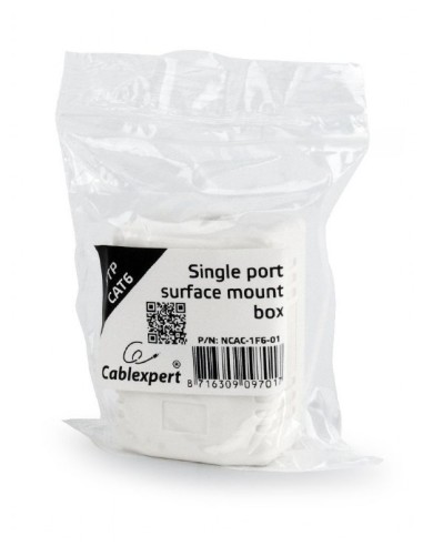 Caja Superficie 1xRJ45 Ftp Cat.6