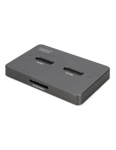 Estación de acoplamiento SSD M.2 NVMe + M.2 SATA con lector de tarjetas SD-Express, USB-C™ 2