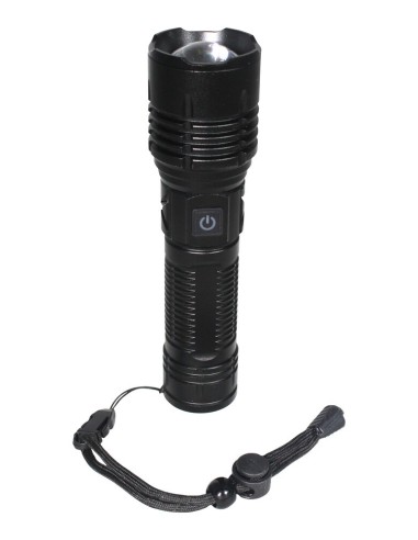 LINTERNA LED LARGO ALCANCE RECARGABLE