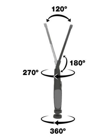 Linterna LED plegable 5 W COB IP44