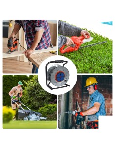 BOBINA SCHUKO IP44 25M 3G2.5 2