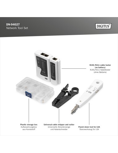 KIT DE HERRAMIENTAS PARA RED