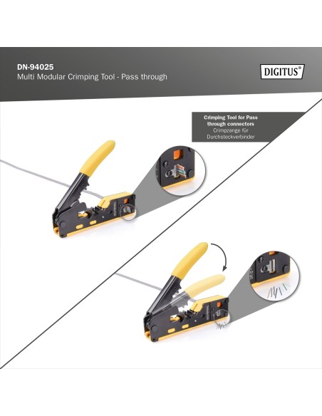 HERRAMIENTA DE ENGARZADO MODULAR MÚLTIPLE PASANTE