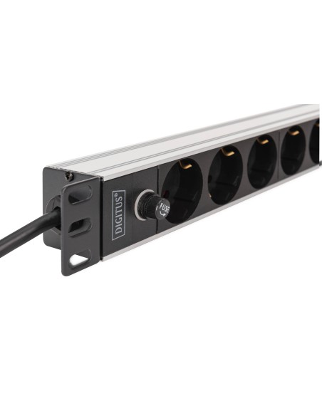 REGLETA 9X SCHUKO IEC C14