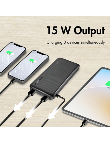 POWERBANK 10.000mAh 20W NEGRO