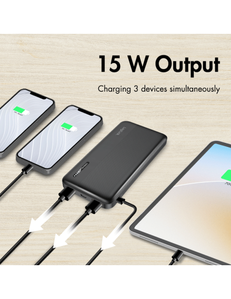 POWERBANK 10.000mAh 20W NEGRO