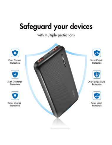 POWERBANK 10.000mAh 20W NEGRO