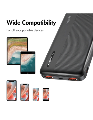 POWERBANK 10.000mAh 20W NEGRO