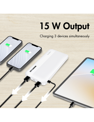 POWERBANK 10.000mAh 20W BLANCA