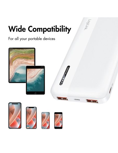 POWERBANK 10.000mAh 20W BLANCA