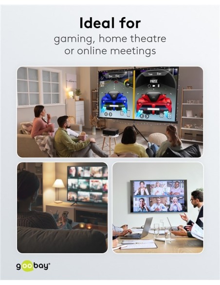 Repetidor HDMI 4K 60Hz con alimentación