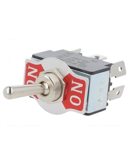 CONMUTADOR BIPOLAR ON-ON 2C2P DPDT 20A 12V