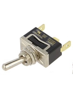 CONMUTADOR UNIPOLAR ON-ON 1C2P SPDT 10A 250V~