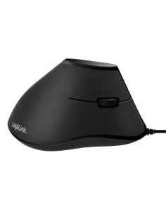 Ratón vertical USB negro 2