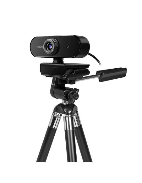 Cámara web USB profesional Full HD con micrófono