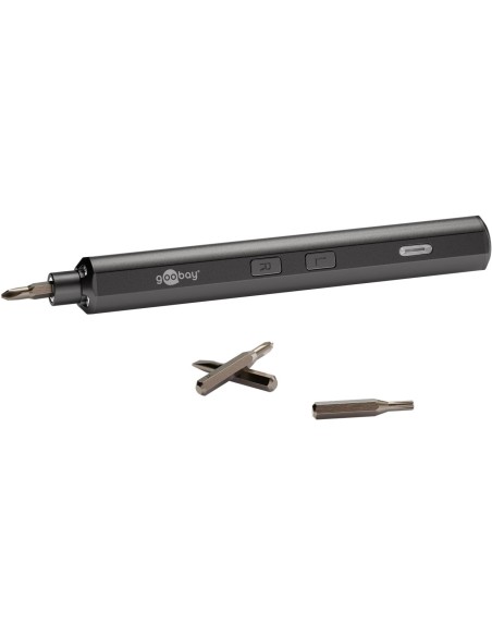 Destornillador electrico con juego de 20 puntas de precision