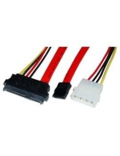CABLE ALIMENTACIÓN Y DATOS SATA COMBI 0.5CM. 2